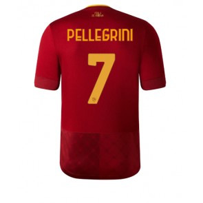 AS Roma Lorenzo Pellegrini #7 Hemmatröja 2022-23 Korta ärmar